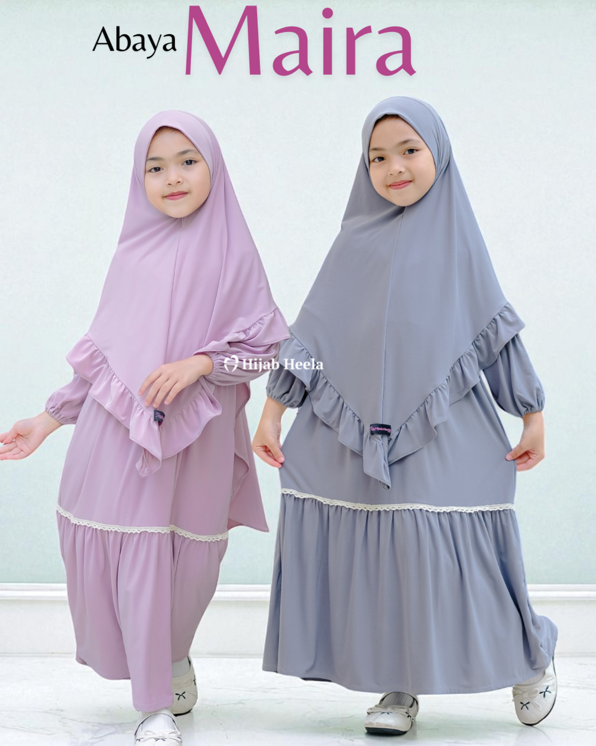 AbayaMaira Cover Hijabheela,voorkant