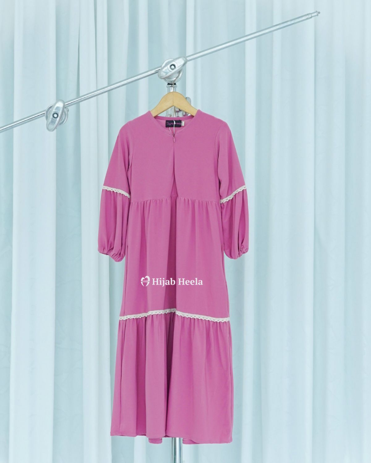 AbayaMaira pink Hijabheela
