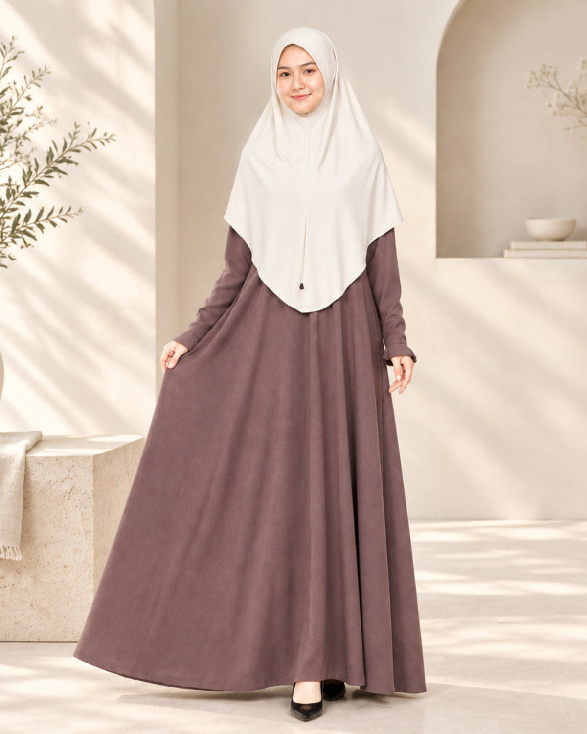 Abaya Dames knit Eliana Hijabheelaa