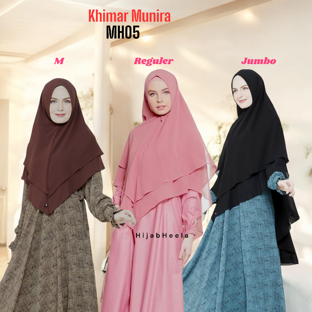 Khimar Dames | MH05 zacht kapje