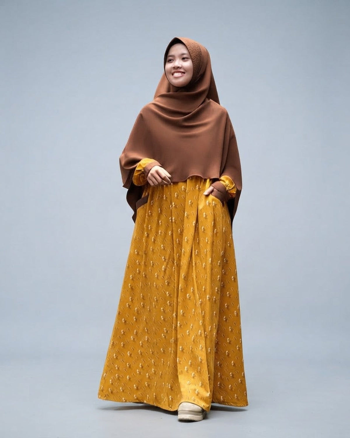 Khimar Hari ā clay model ā Hijab Alila ā Hijab Heela