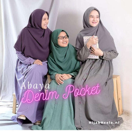 Abaya dames | Denim Pocket
