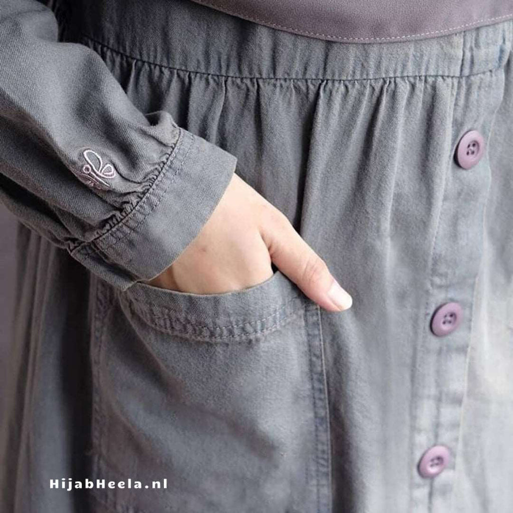 Abaya dames | Denim Pocket