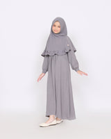 ABAYAKIDS KASIH GREY HIJABHEELA