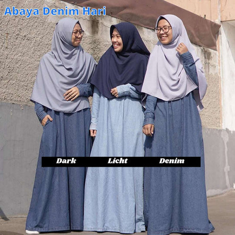 Abaya dames | Denim Pocket