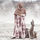Abaya Damen | Batik-Färbung