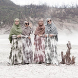 Abaya Damen | Batik-Färbung