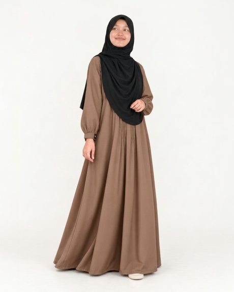 Abaya Eida Brown Hijabheela