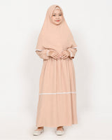 Abayakids Salamah peach Hijab Heela