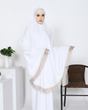 White Gebedskledingdames-Hijabheela