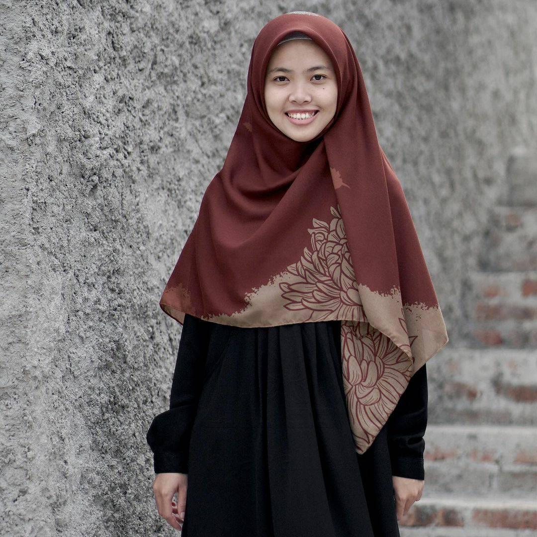 Hijab Quadrat | Al Aqsha Dunkel