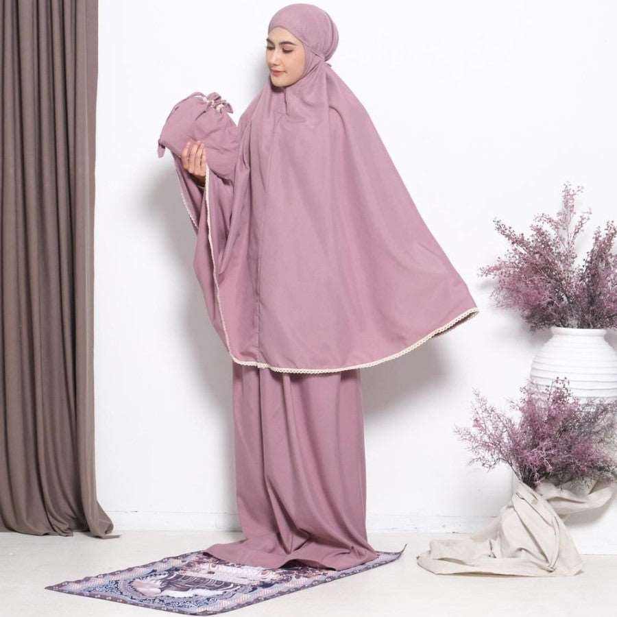 Gebedskleding Dames | Syakila trevel incl tapijt