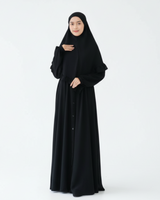 Abaya Komotini Black hijabheela