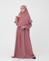 Abaya Komotini Old Rose hijabheela