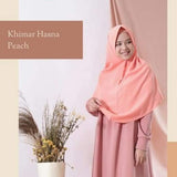 Khimar Dames – Hasna van Hijab Alila, productfoto 7. De afgebeelde abaya is niet inbegrepen.