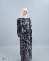 Abaya Damen | Blumen-Batik