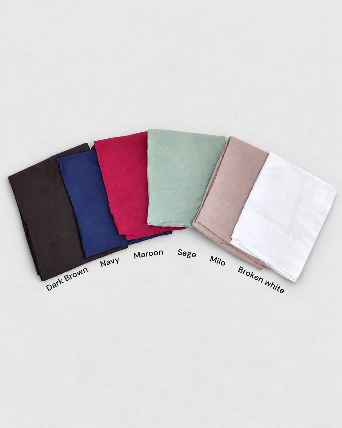 Pasmina Jersey Alika - multicolor kleurenoverzicht stof