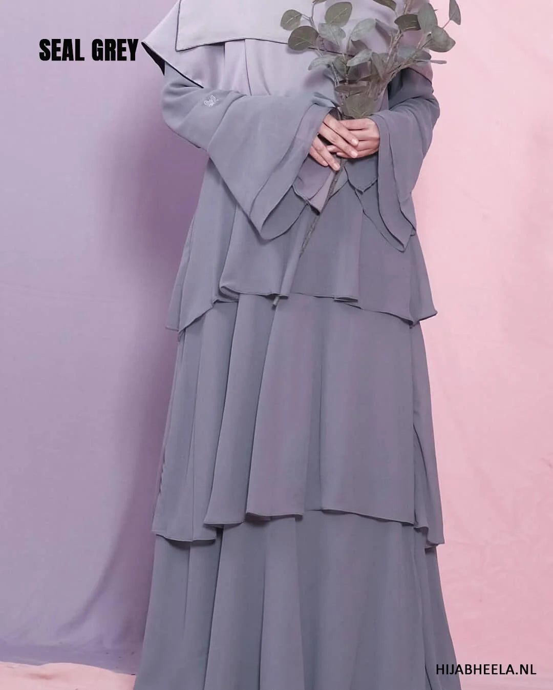Damen Abaya | Rüsche