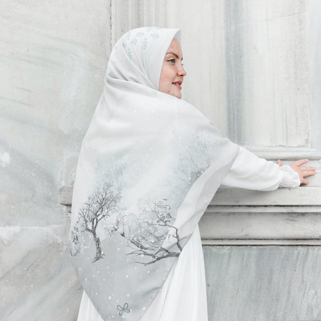 Hijab-Quadrat | Vier Jahreszeiten