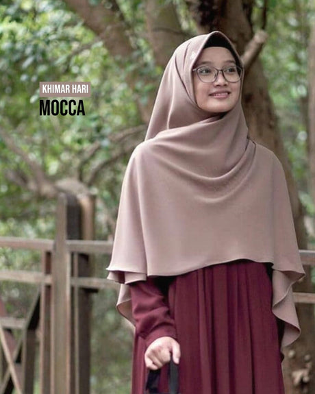 Khimar Hari – mocca model – Hijab Alila – Hijab Heela