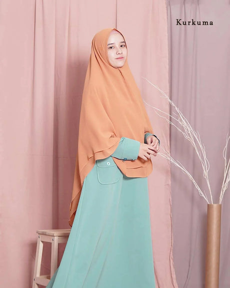 Khimar Dames – Neo Alexandria van Hijab Alila, productfoto 2. De afgebeelde abaya is niet inbegrepen.